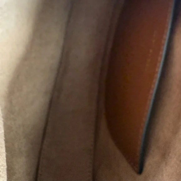 Tory Burch T Monogram Grommet Mini Crescent Crossbody Bag - Picture 8 of 13